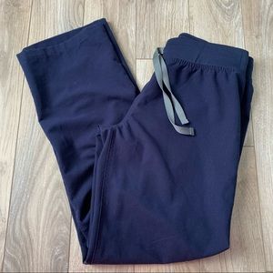 Figs Livingston navy blue scrub pants XS petite